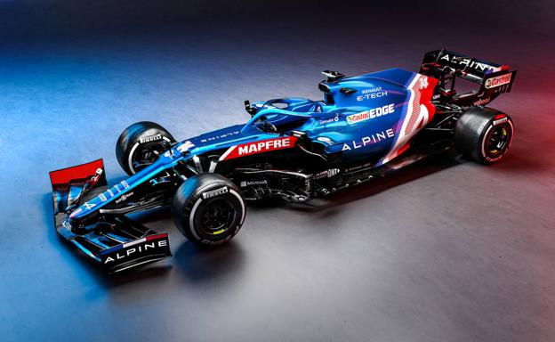 El A521 de Alpine F1 Team, el coche que utilizará Fernando Alonso 