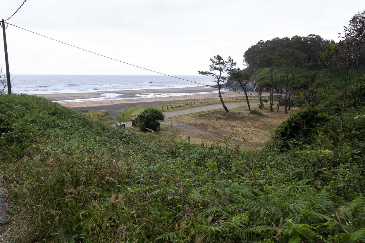 Playa de Otur, en el concejo de Valdés. 