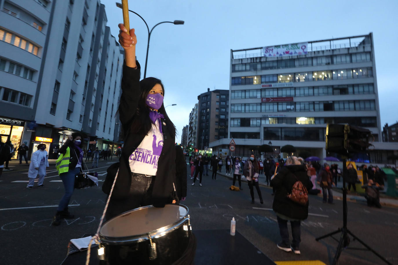 Avilés reclamó políticas de igualdad en esta jornada del 8 de marzo