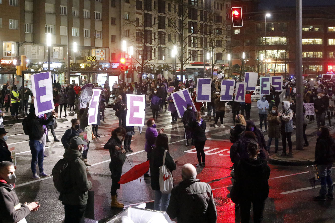 Gijón clama contra la desigualdad