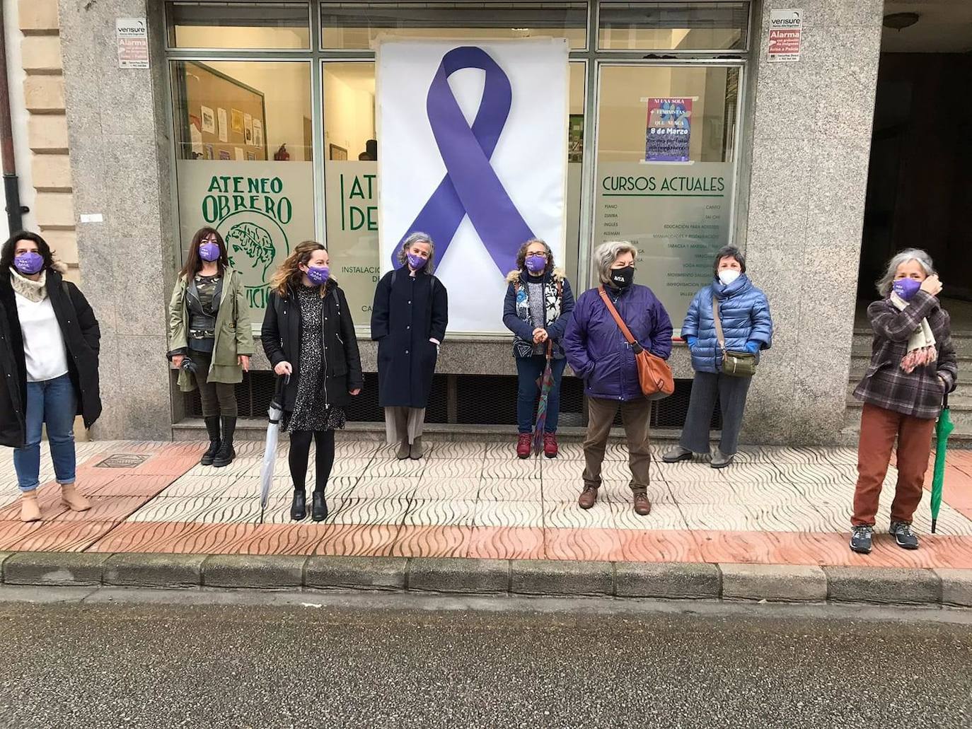 Concentraciones del 8m en Asturias