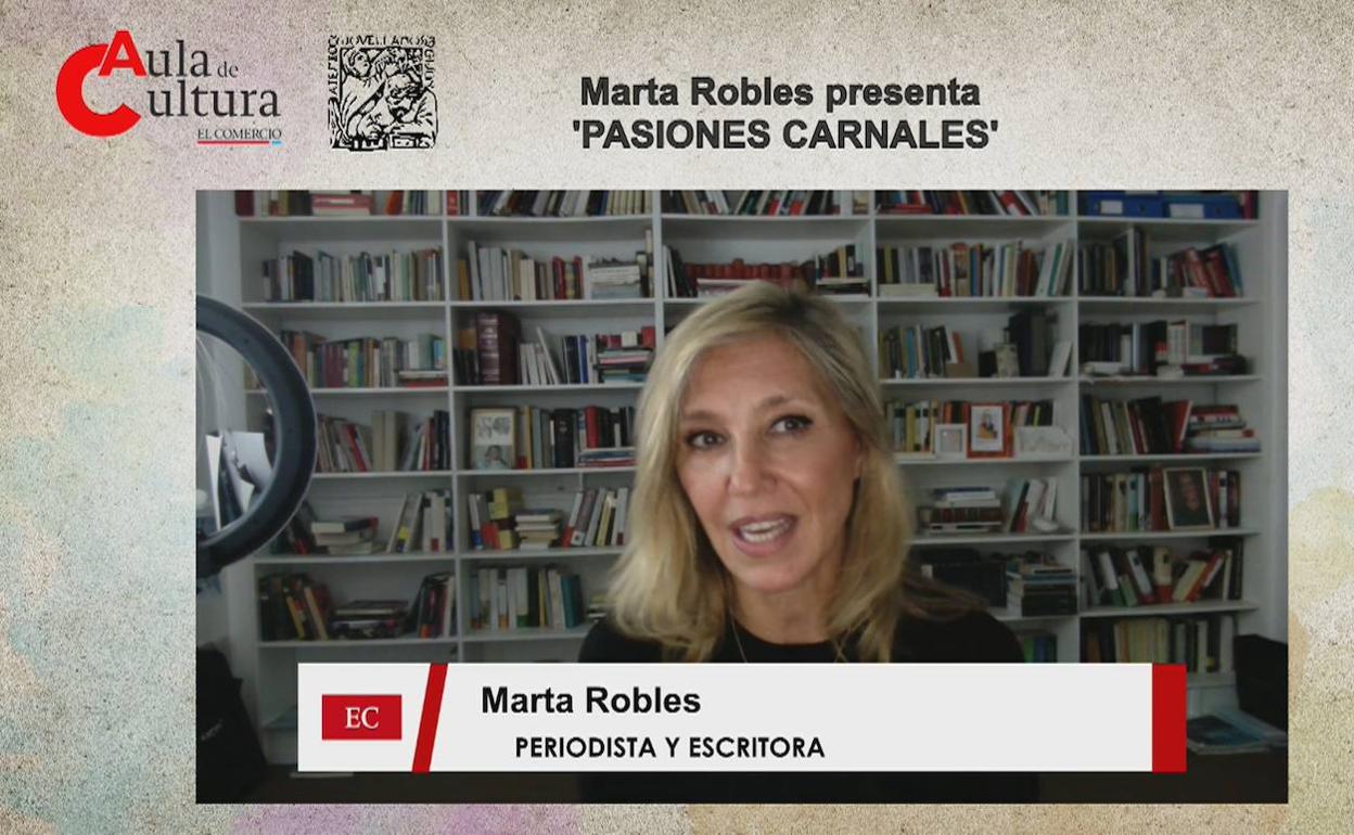 Marta Robles en el Aula de Cultura