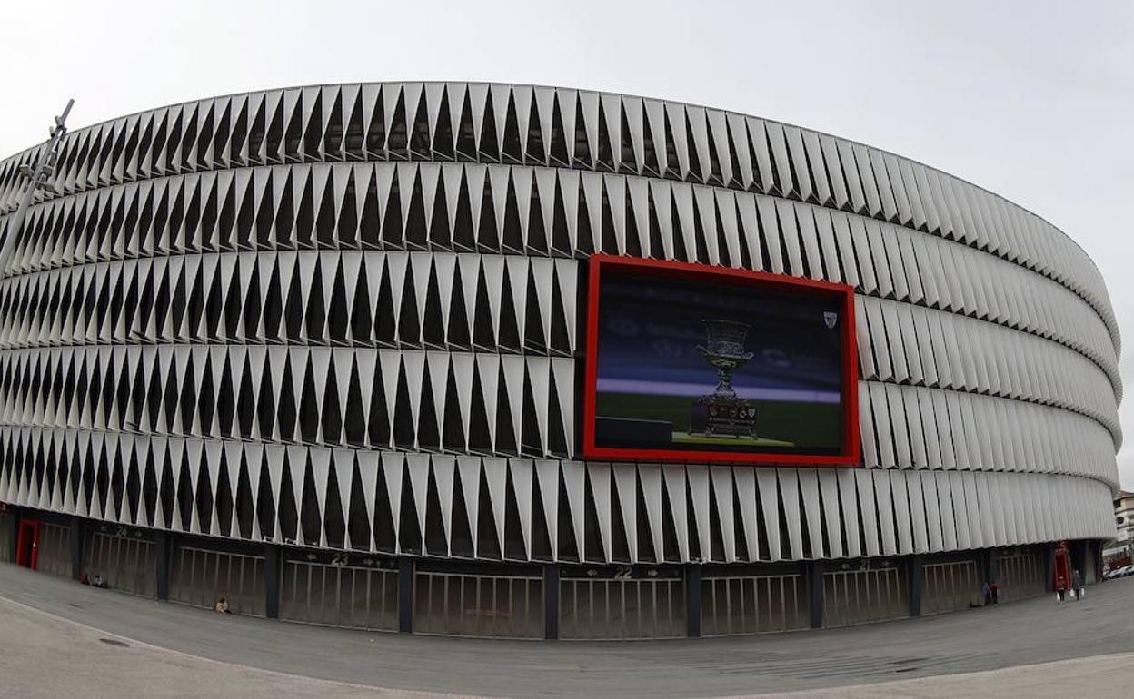 Estadio de San Mamés, una de las sedes previstas para la Eurocopa. 