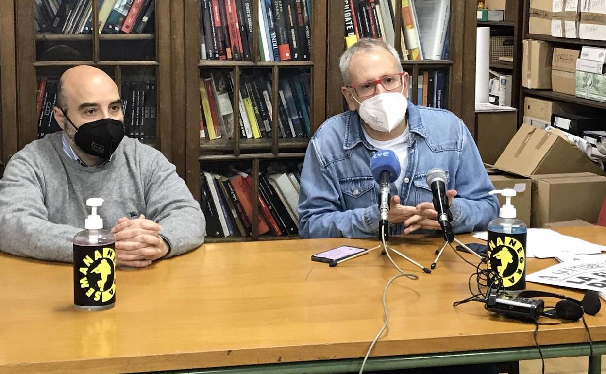 Acto de presentación de la Semana Negra de Gijón 2021.