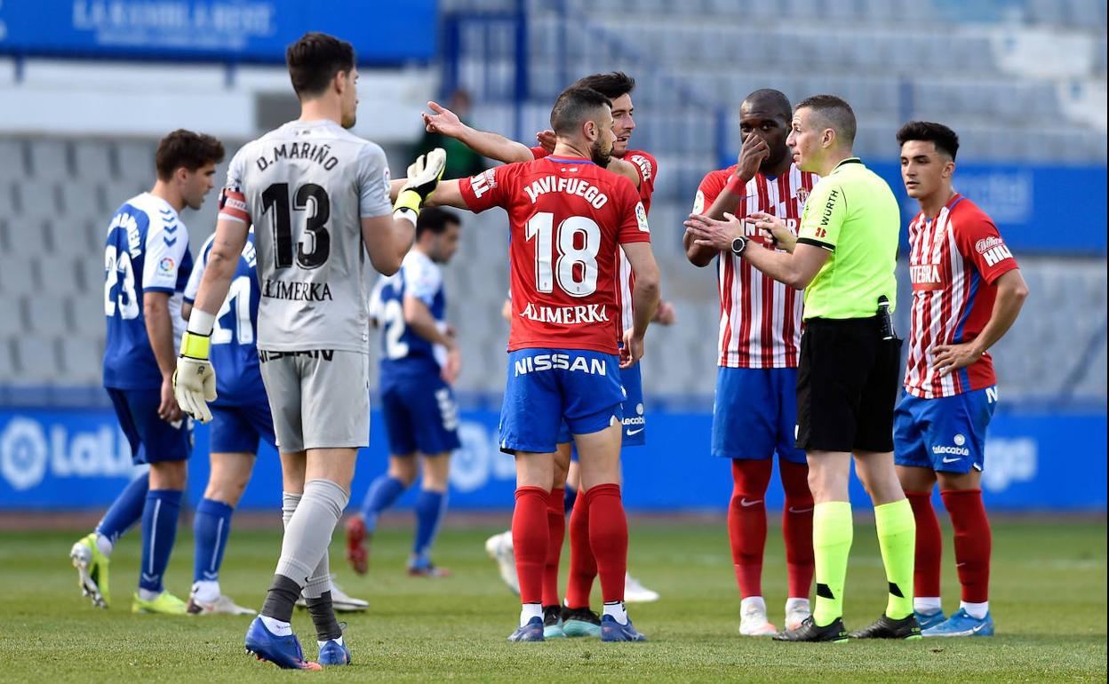 El Sporting se deja dos puntos en Sabadell