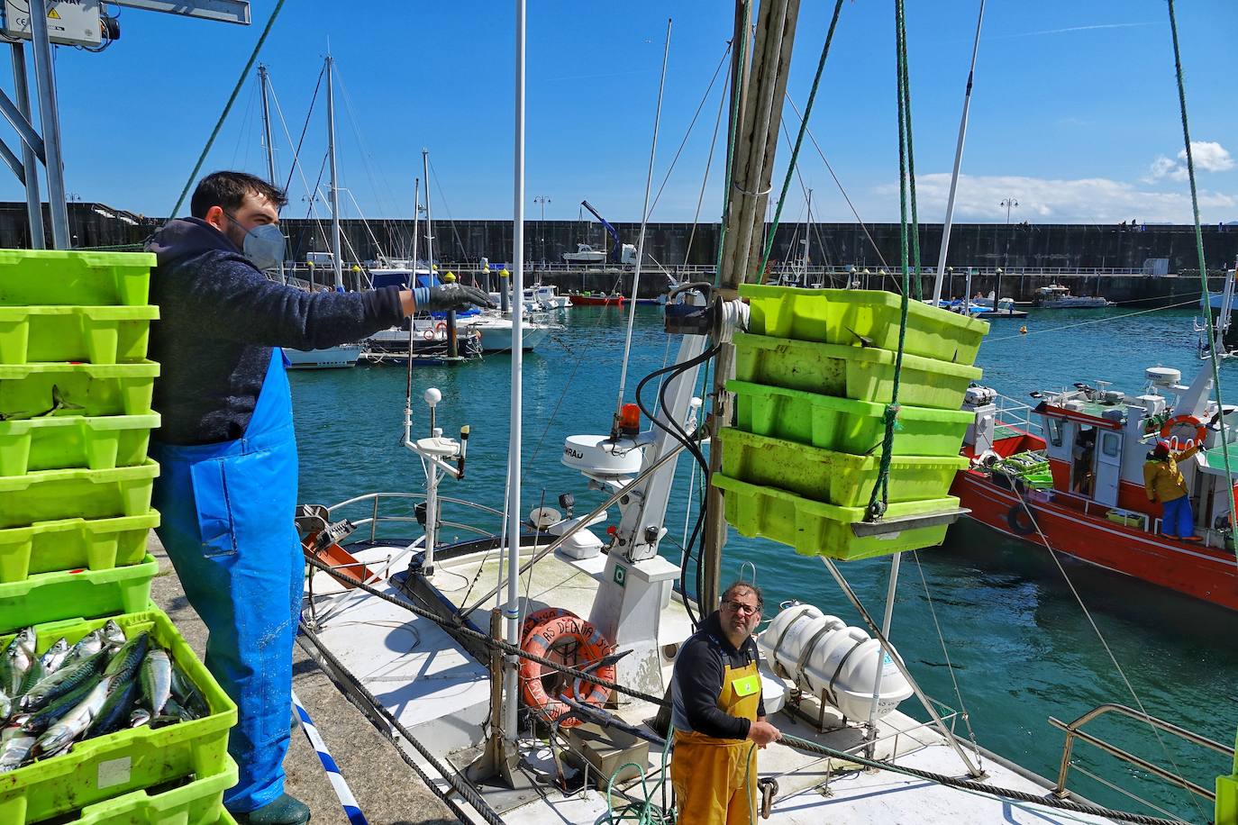Fotos: La xarda desembarca en Lastres