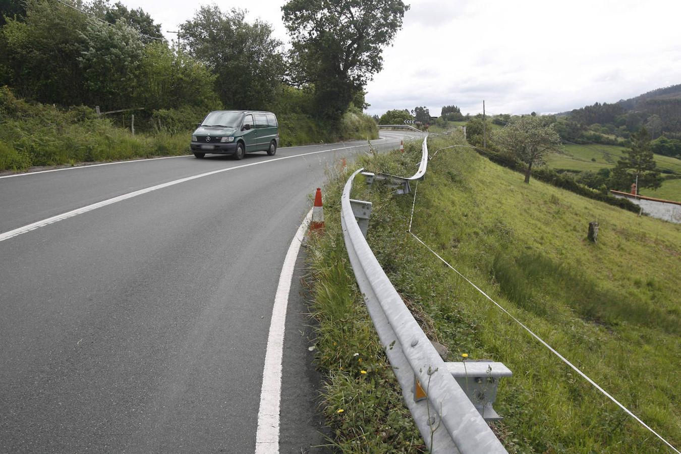 N-632 entre Gijón y Villaviciosa: Concretamente el kilómetro 57 de la N-632 en Asturias que conecta Gijón y Villaviciosa, según los Automovilistas Europeos es uno de los más peligrosos.