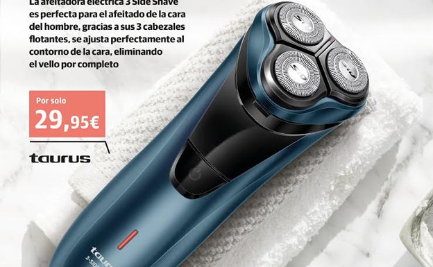 Promoción: Afeitadora Taurus 3 Side Shave