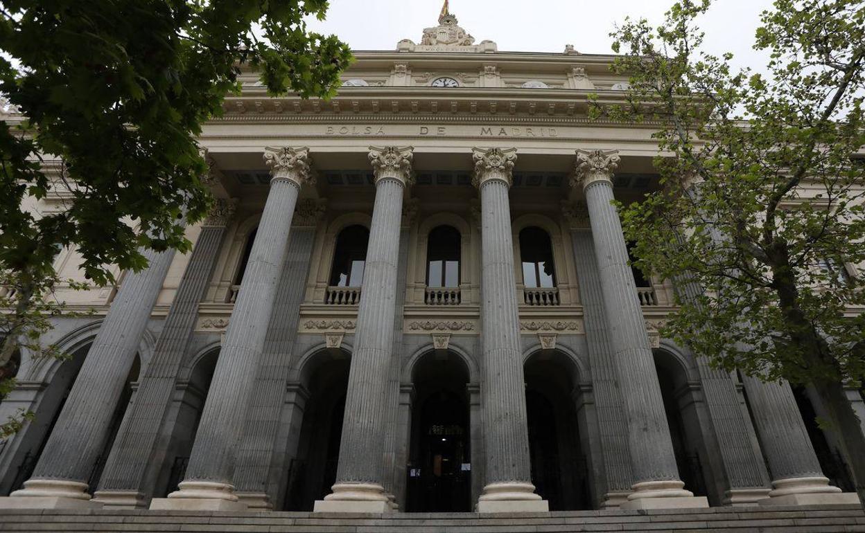 Bolsa de Madrid. 