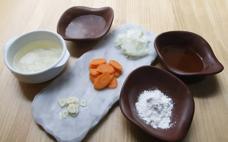 Ingredientes para un escabeche ligero de sidra