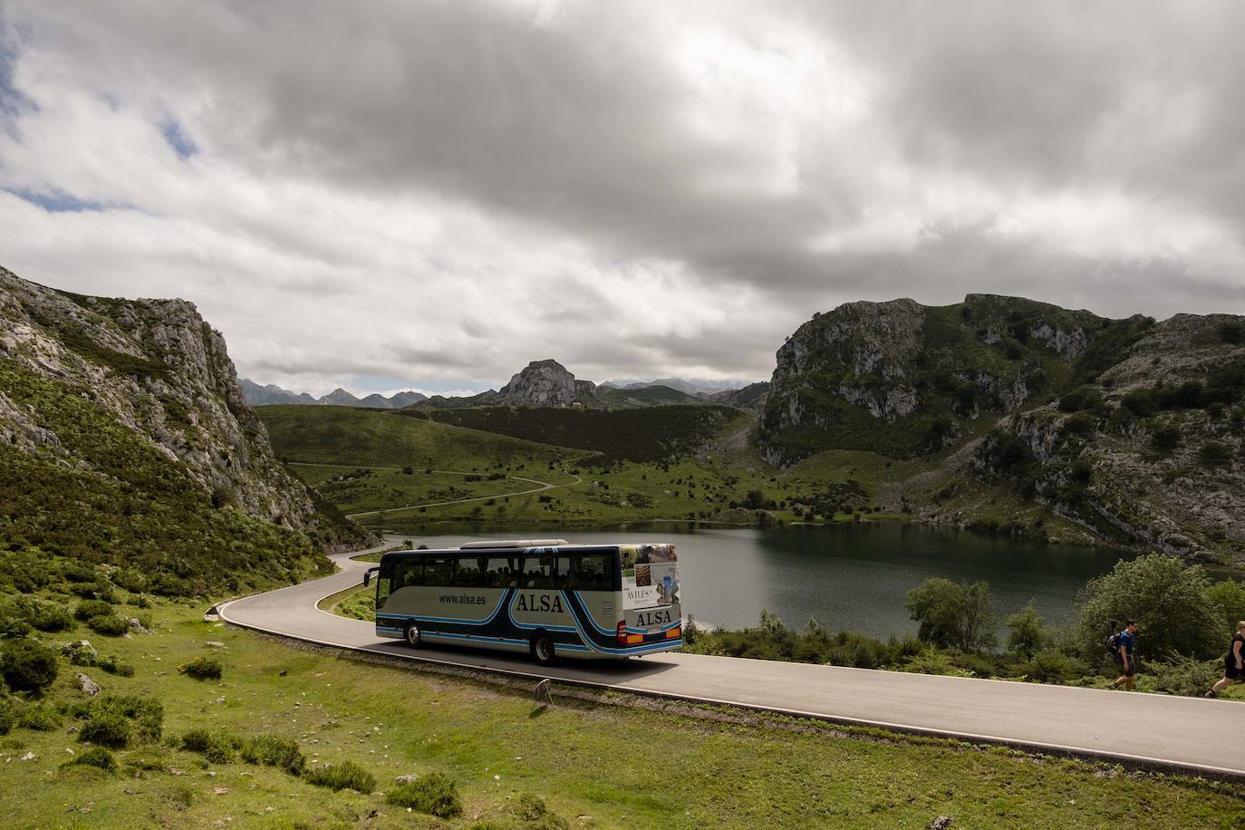 Carretera de Covadonga a Los Lagos 
