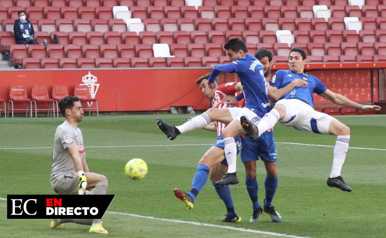 El Oviedo sigue mandando en los derbis (0-1)