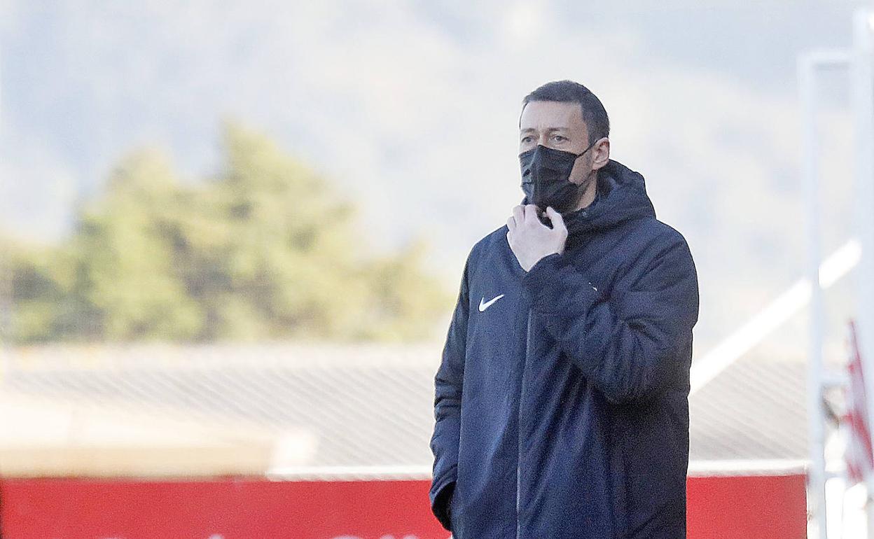 Sergio Sánchez, en un partido 