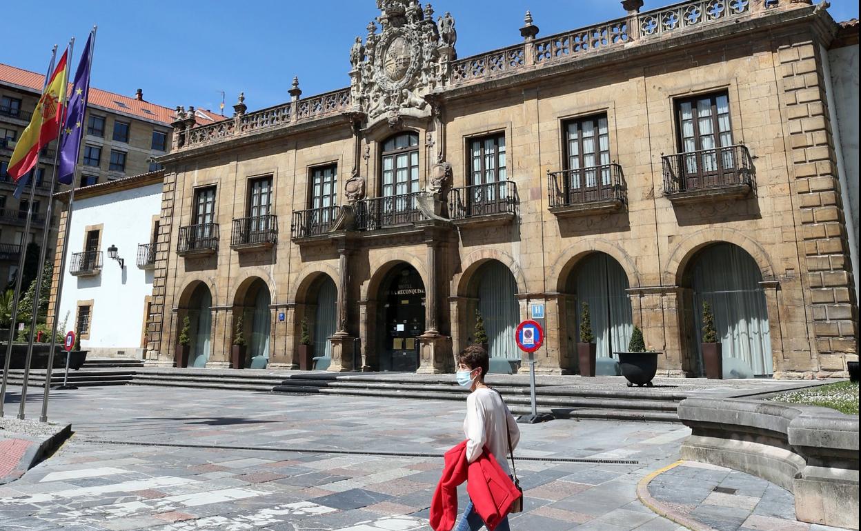 El hotel de la Reconquista está cerrado en la actualidad por las restricciones sanitarias. 