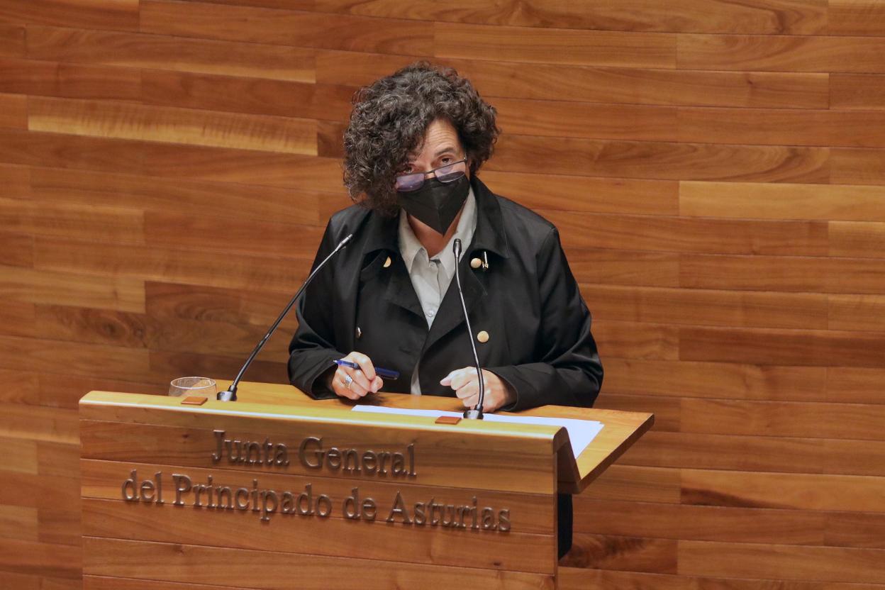 La consejera Berta Piñán. 