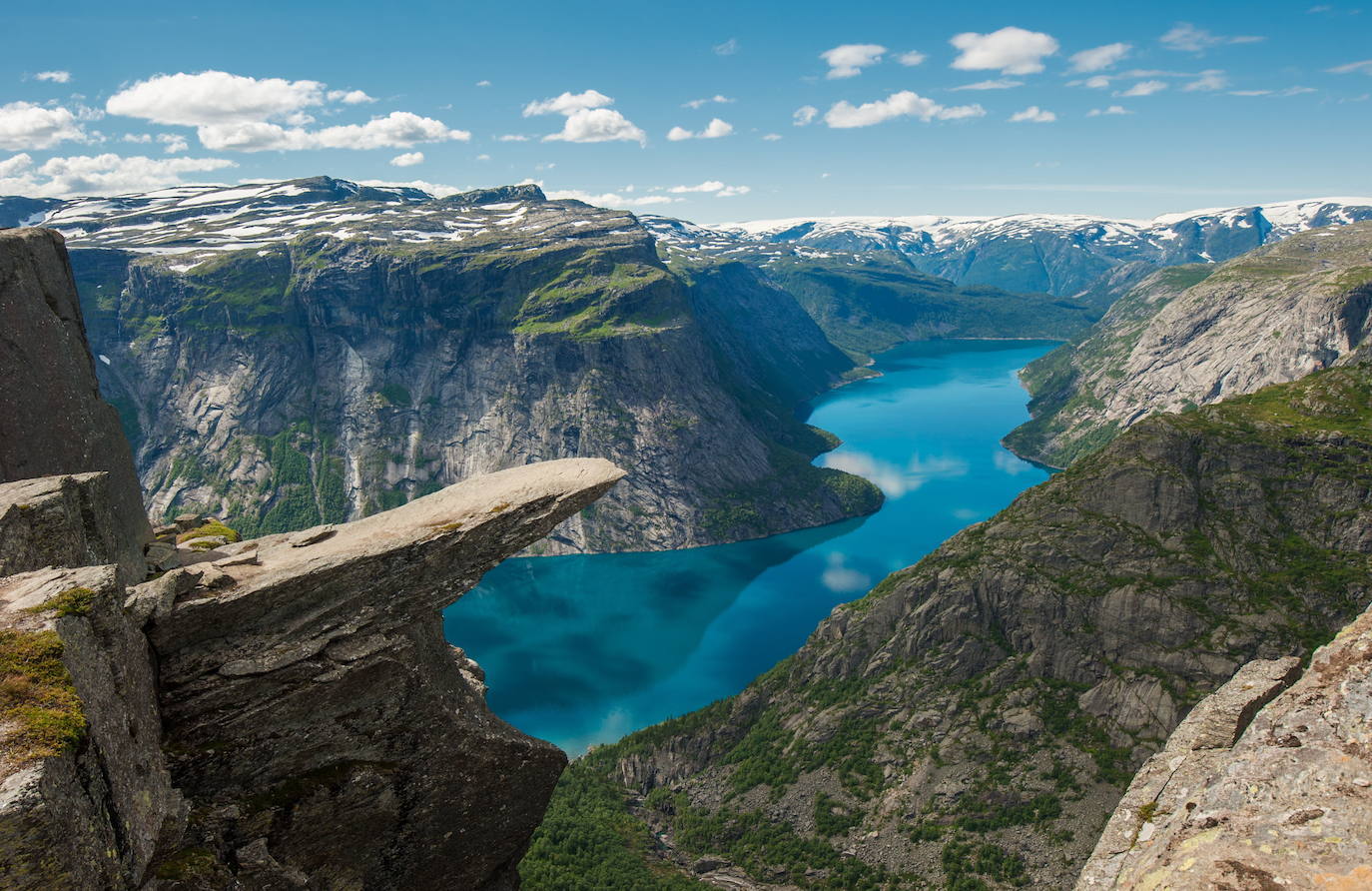 Lengua del Troll, en Noruega