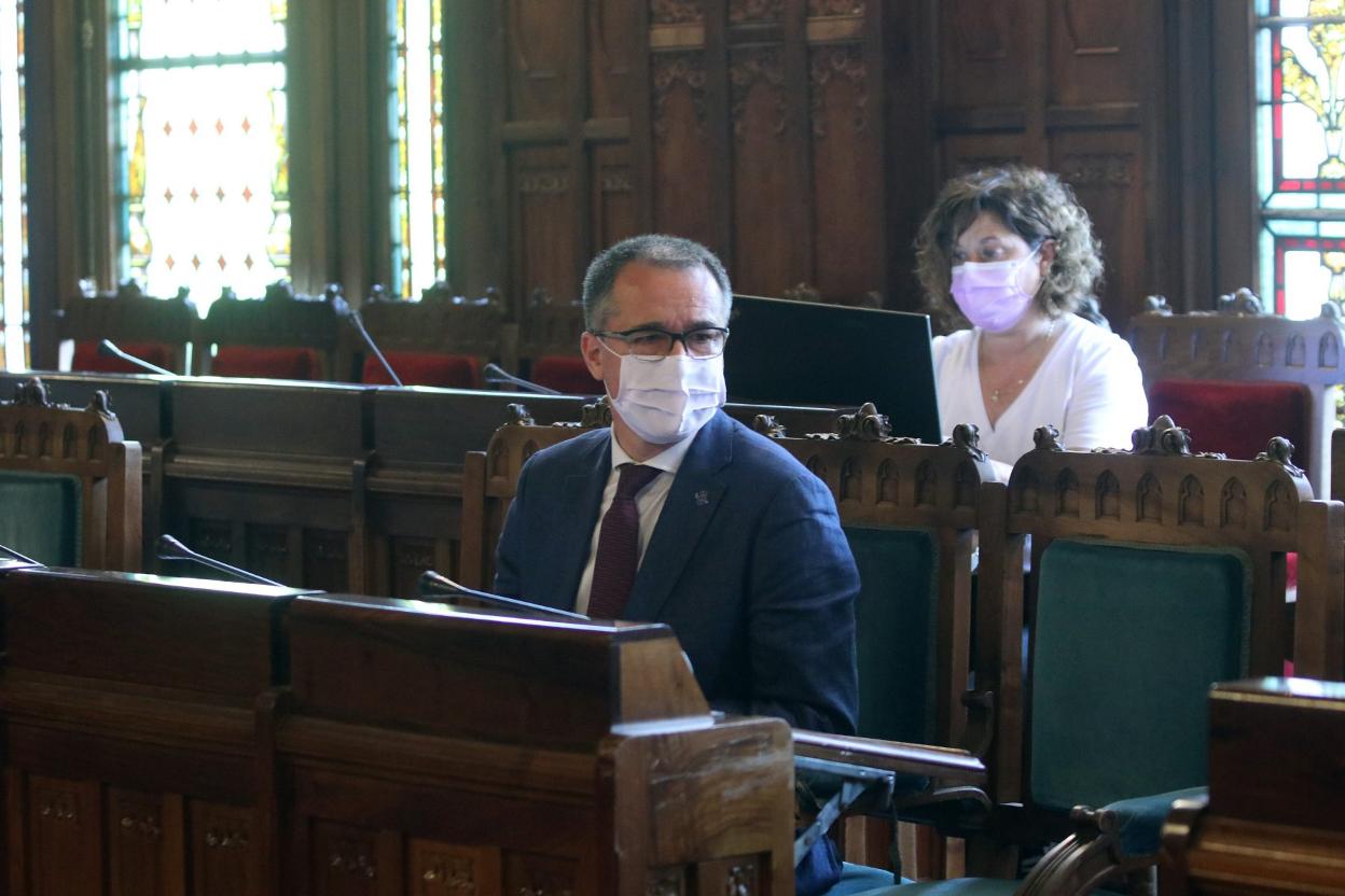 El consejero, Pablo Fernández. 