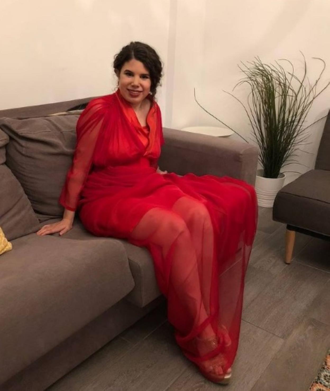 Carla Vigo, en una foto compartida por ella misma en Instagram. 