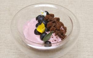 Mousse de frutos silvestres