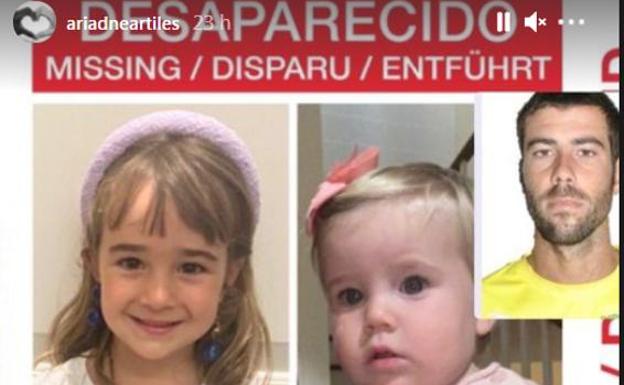 Los famosos se vuelcan en la búsqueda de las niñas de Tenerife