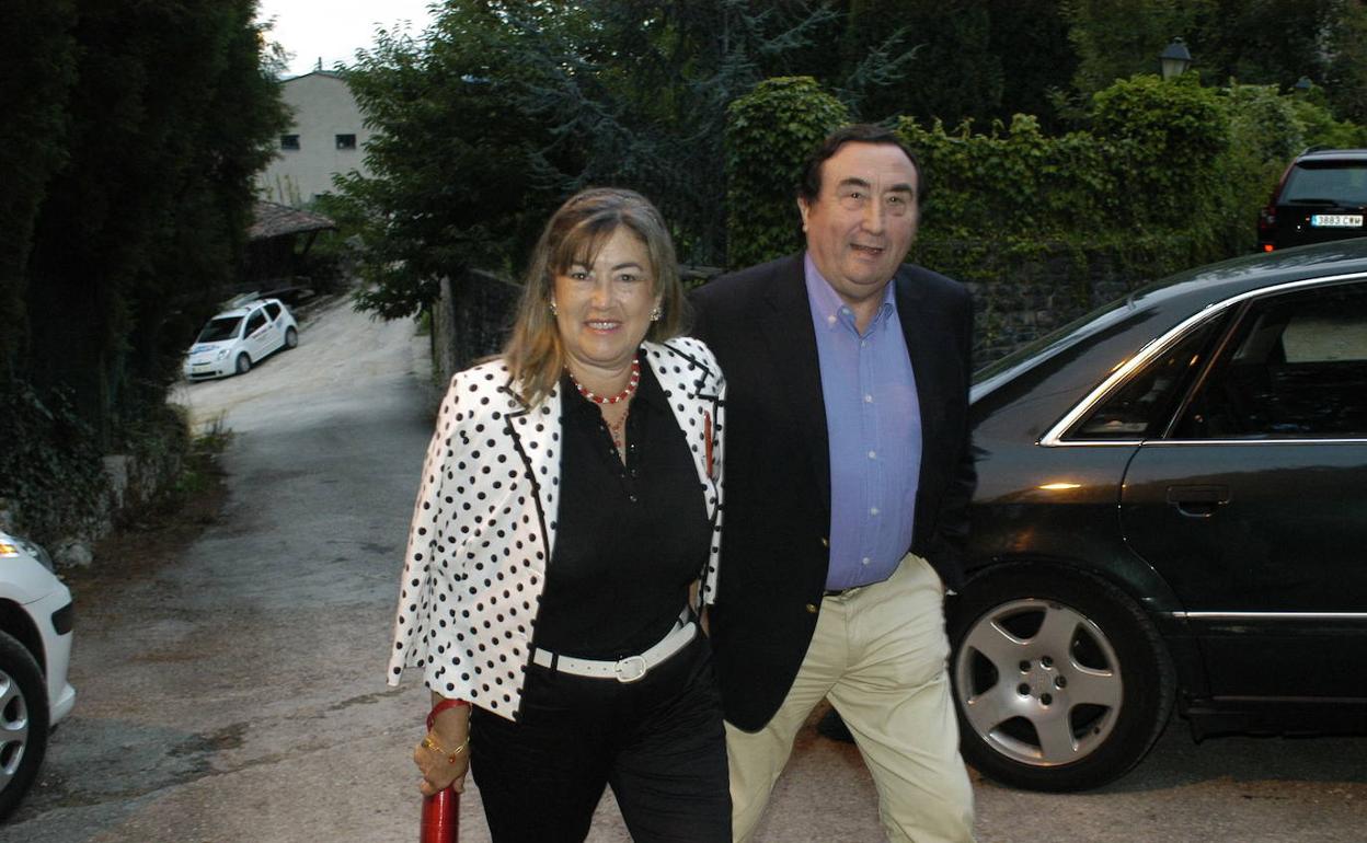 María José Cervero, con Graciano García.