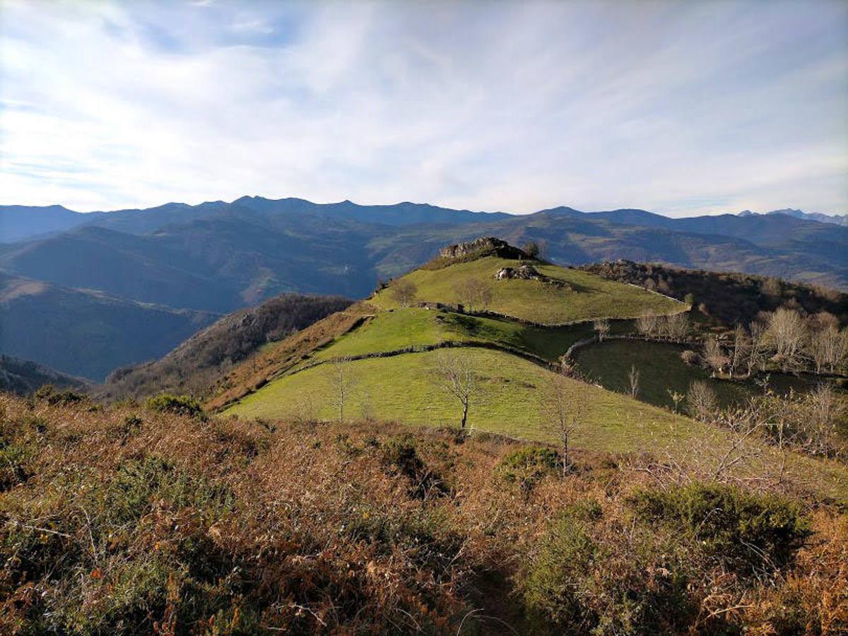 Tramo de la ruta al Pico Fermoso.