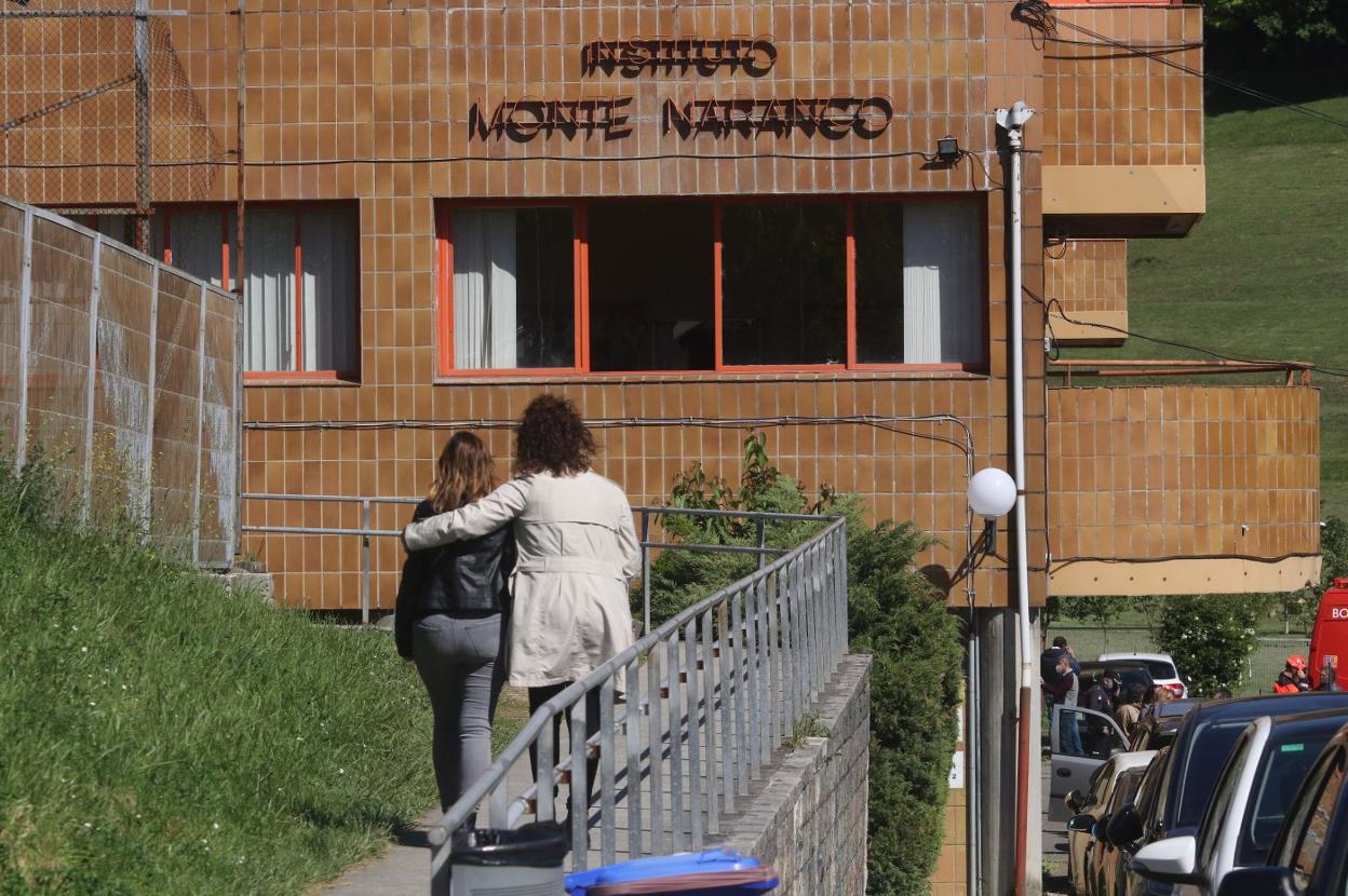 Tras la tragedia del martes, el centro retoma hoy las clases. 