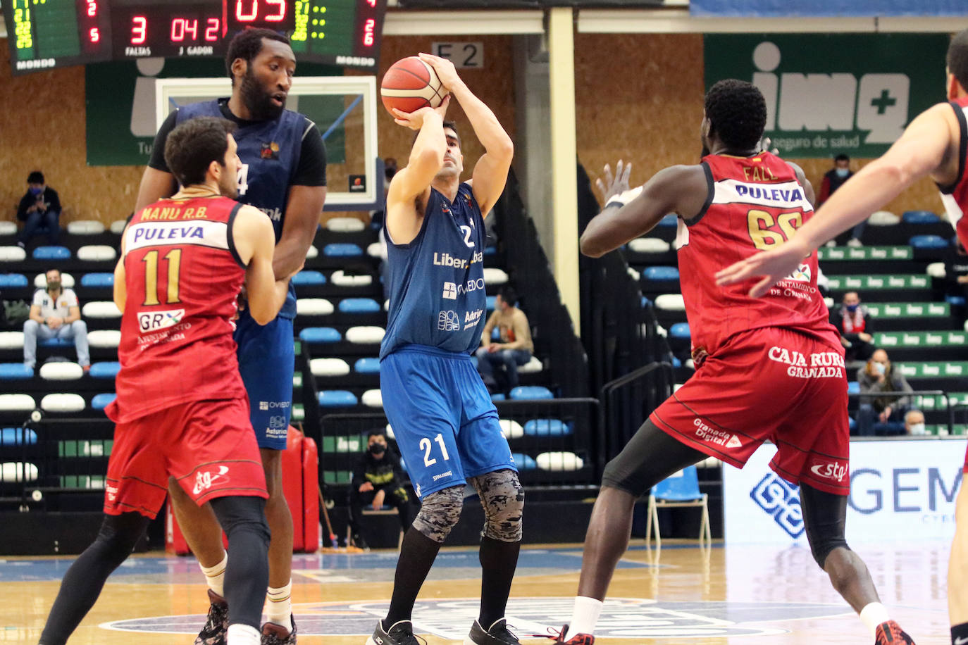 Fotos: Las imágenes del Liberbank Oviedo 78-83 Granada