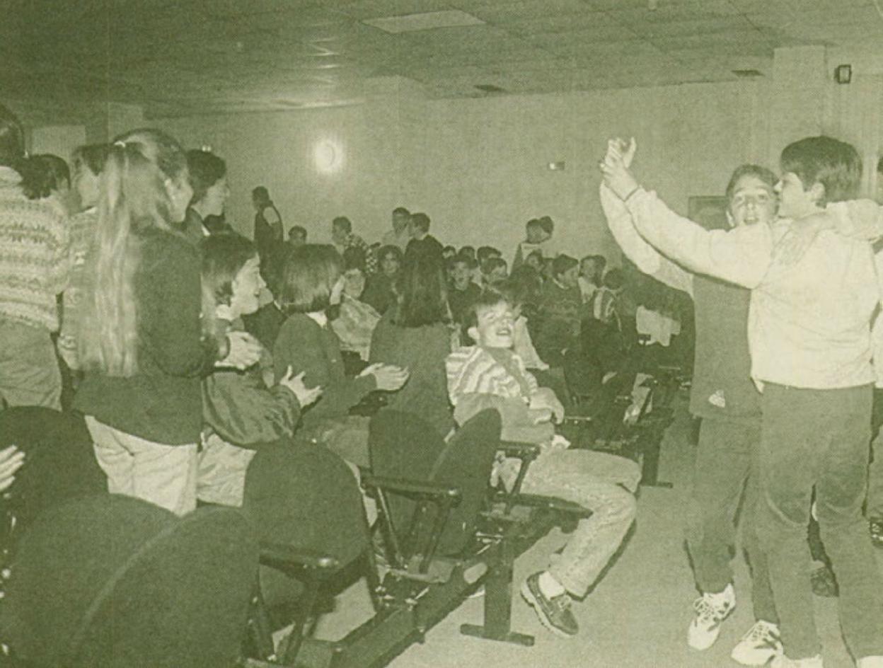 Numerosos escolares asistieron al concierto.