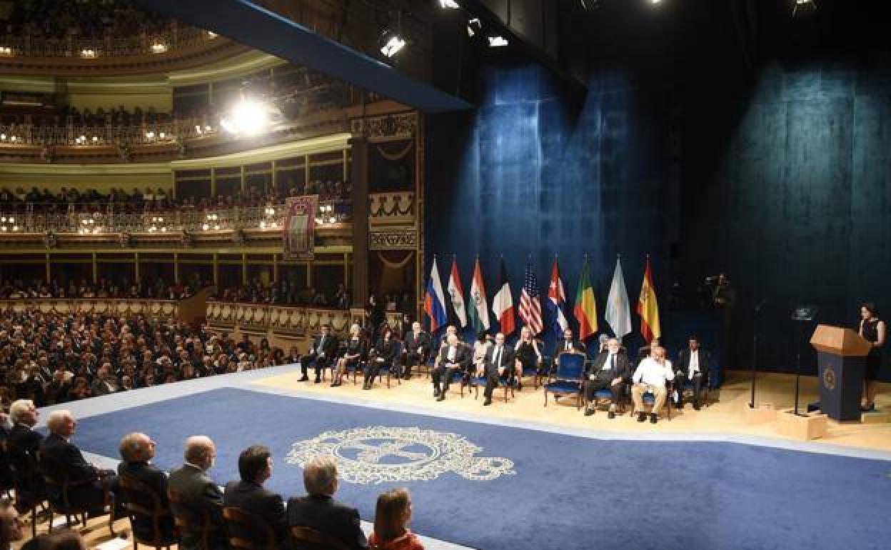 Ceremonia de entrega de los Premios Princesa. 