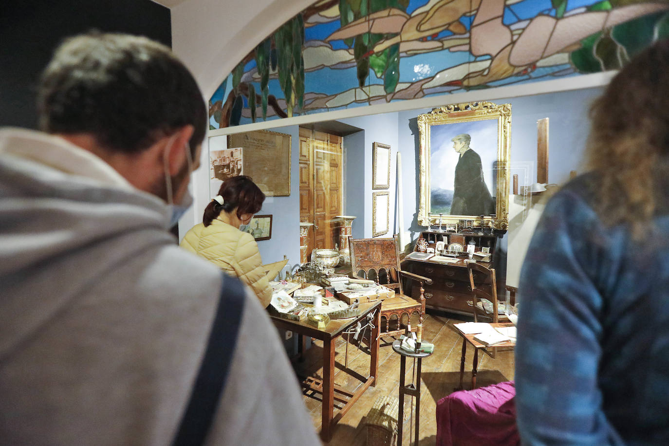 El museo exhibe de manera permanente más de un centenar de obras del pintor gijonés que pueden verse estos días de manera gratuita en las jornadas de puertas aviertas con motivo del Día Internacional de los Museos.