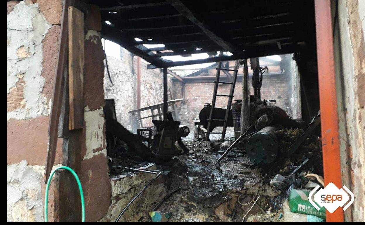 Estado en el que qudó la construcción