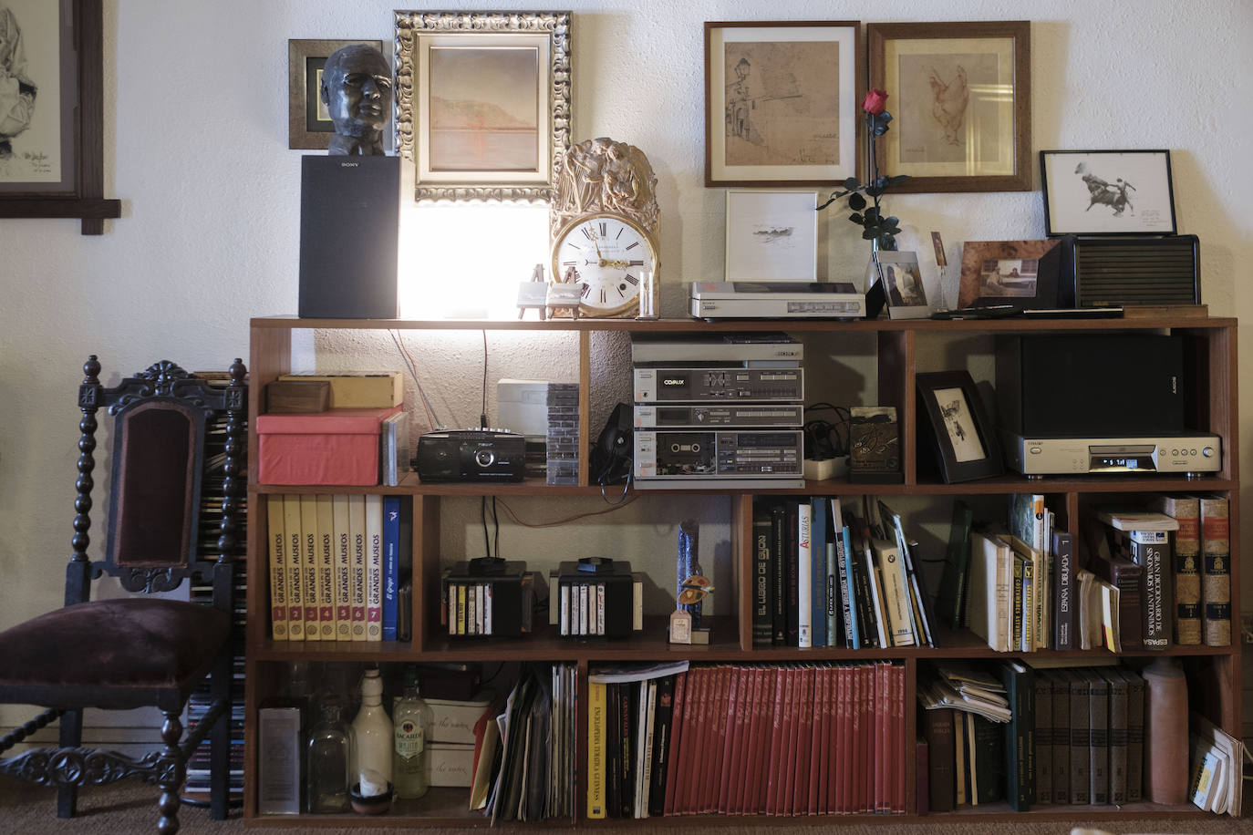 Lo que una pared esconde. Los conocimientos sobre interiorismo de la pintora María Antonieta Laviada le fueron de mucha utilidad para decorar y amueblar su vivienda