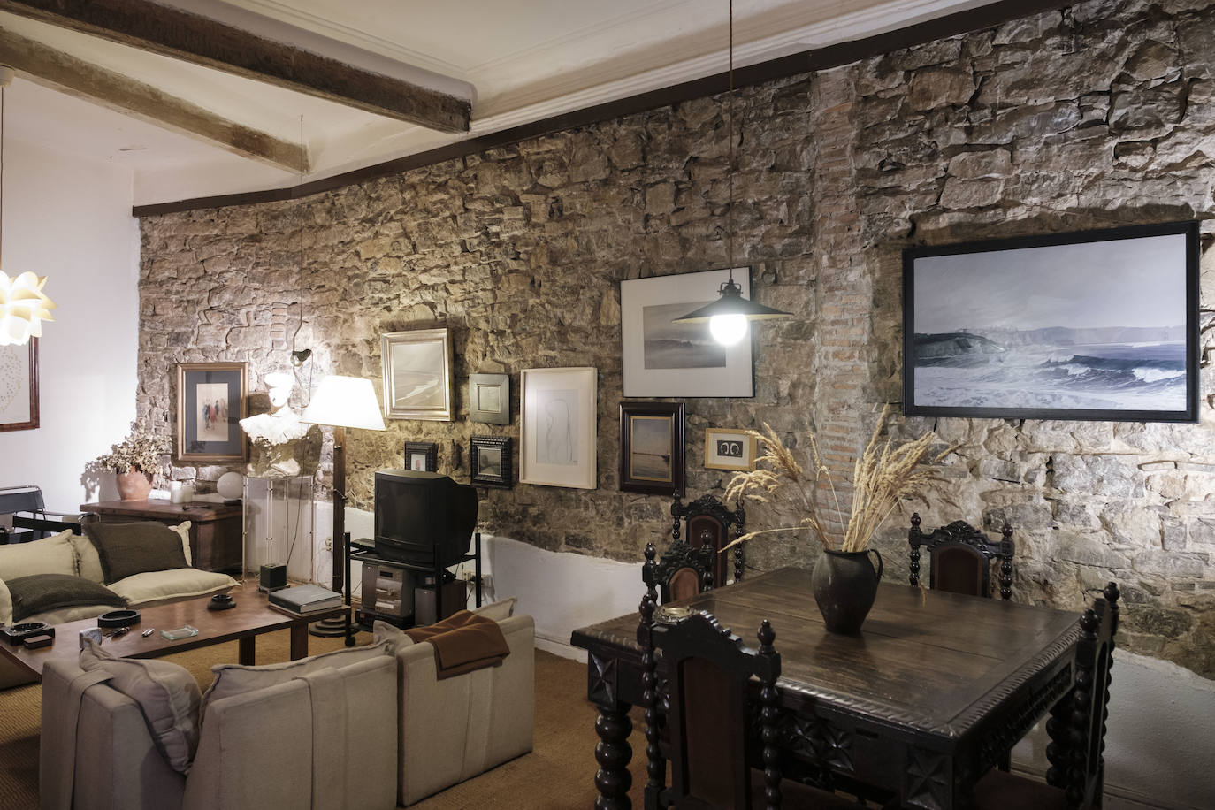 Lo que una pared esconde. Los conocimientos sobre interiorismo de la pintora María Antonieta Laviada le fueron de mucha utilidad para decorar y amueblar su vivienda