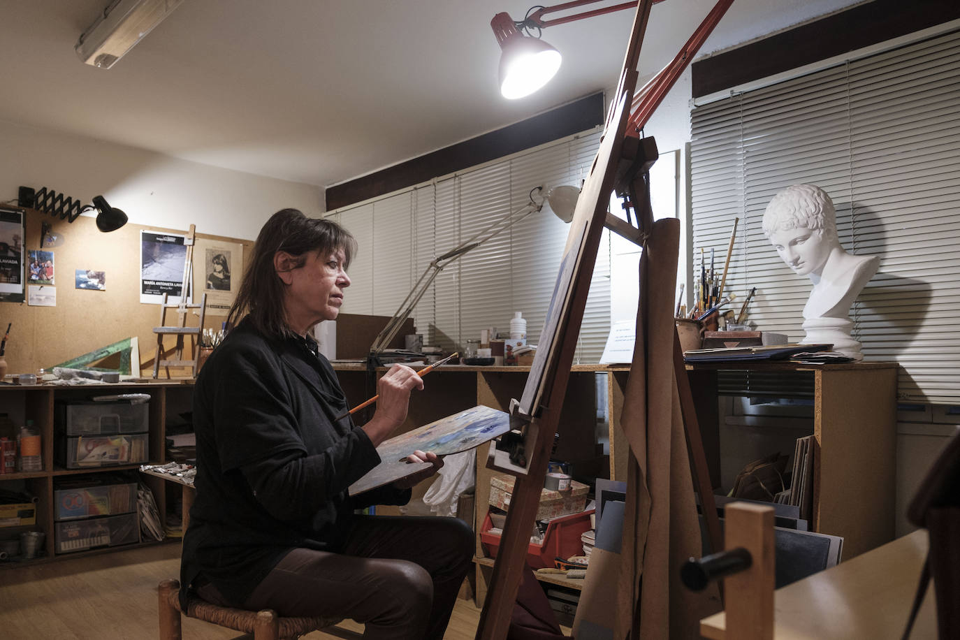 Lo que una pared esconde. Los conocimientos sobre interiorismo de la pintora María Antonieta Laviada le fueron de mucha utilidad para decorar y amueblar su vivienda