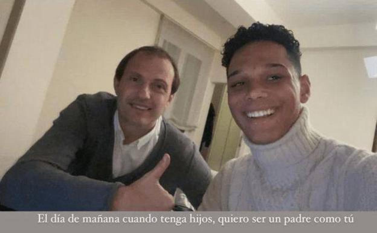 La emocionante despedida de Etienne Eto'o: «Quiero ser un padre como tú»