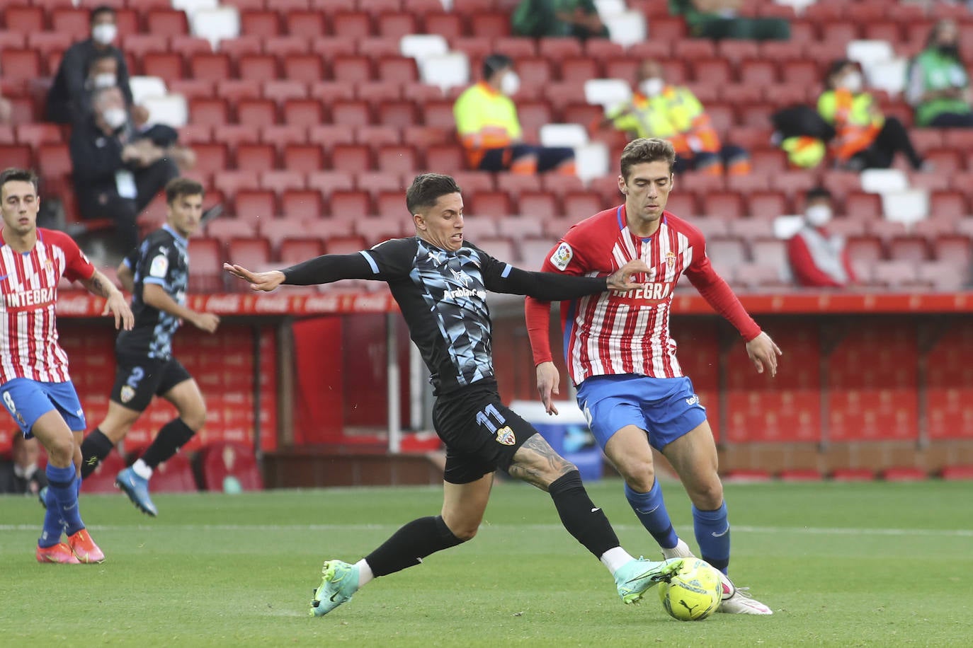 Fotos: Las mejores jugadas del Sporting - Almería