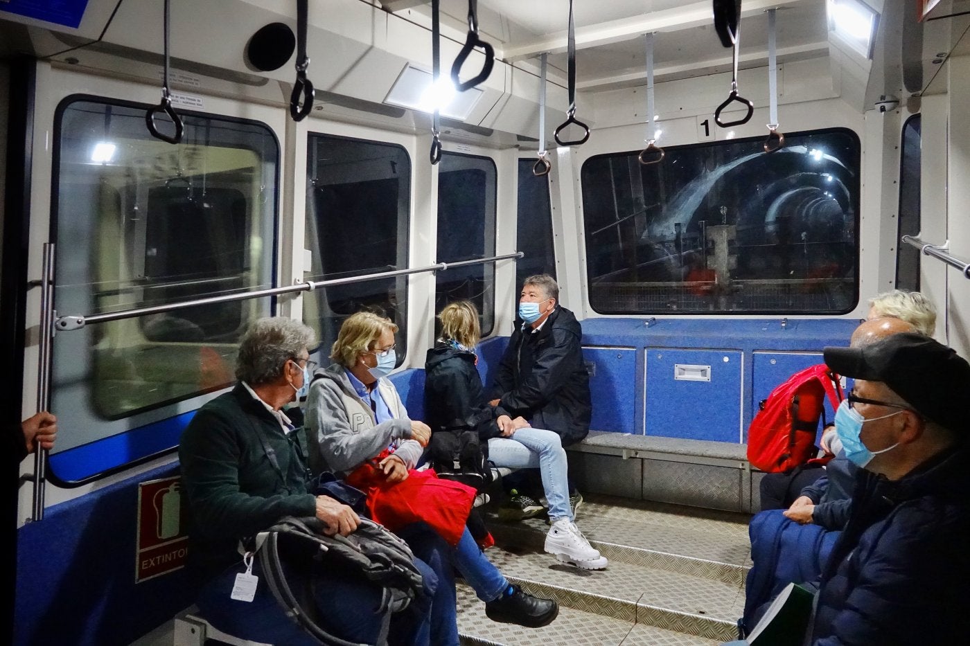 El funicular de Bulnes cumplirá 20 años este mes de septiembre. 