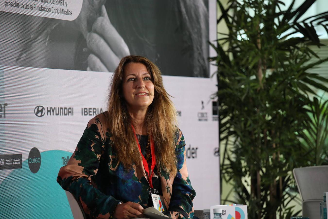 Benedetta Tagliabue, premio Nacional de Arquitectura. Directora del estudio Miralles Tagliabue EMBT y presidenta de la Fundación Enric Miralles.