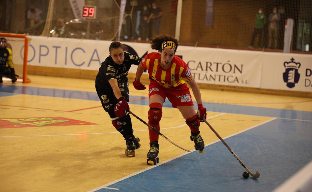 El partido entre el Telecable y el Magic Studio CP Manlleu 