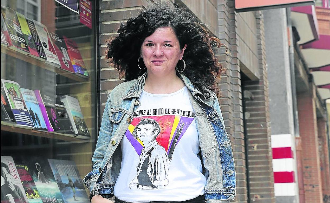 La asturiana Sofía Castañón, portavoz adjunta de Unidas Podemos en el Congreso. 