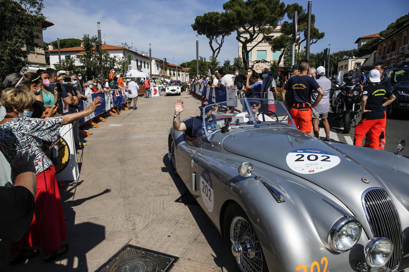 Coches clásicos se dan cita estos días en Italia en el rally 'Mille Miglia'. Se trata de una prueba que transcurre entre Brescia y Roma.