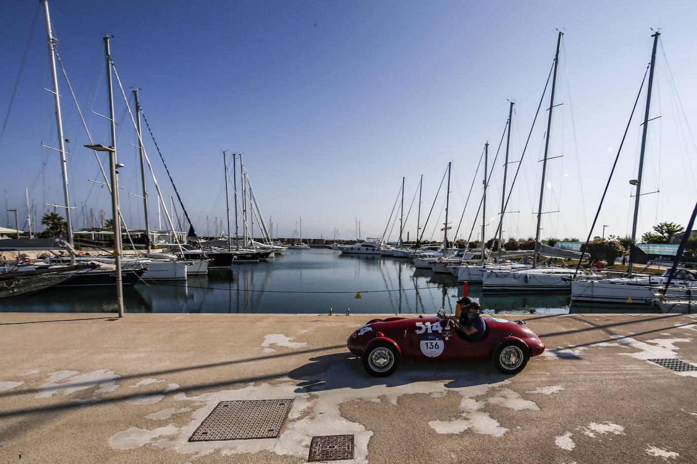 Coches clásicos se dan cita estos días en Italia en el rally 'Mille Miglia'. Se trata de una prueba que transcurre entre Brescia y Roma.