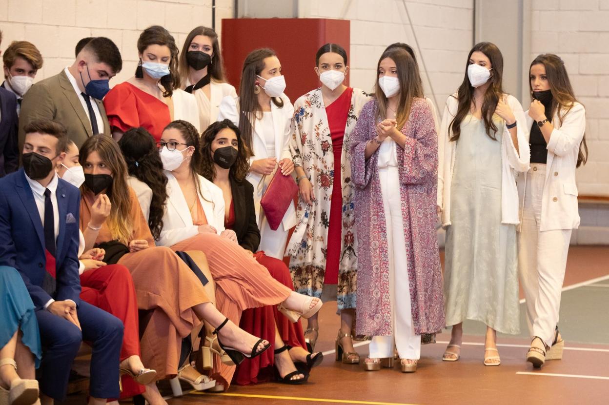 Ceremonia de graduación en las Doroteas