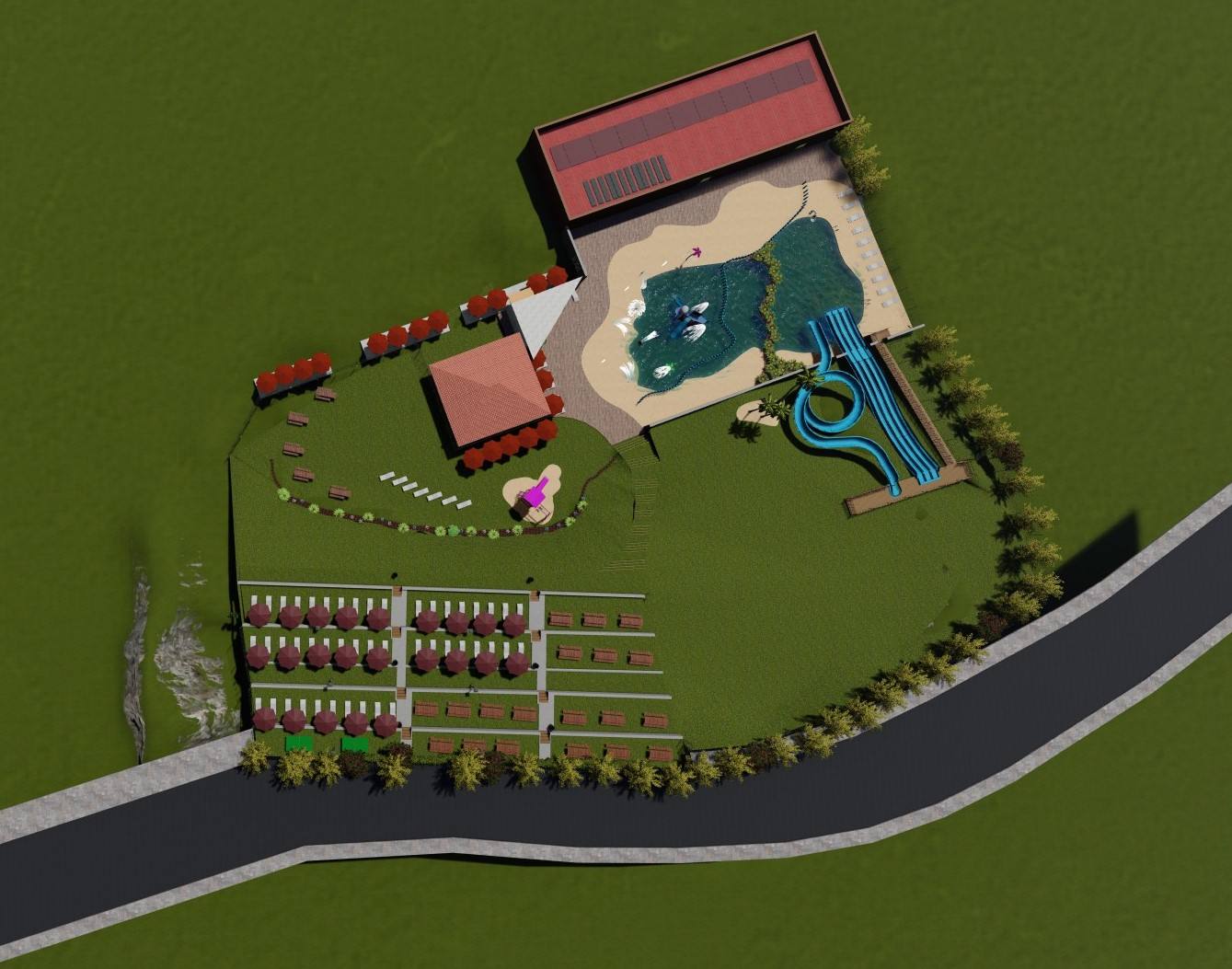 Fotos: Corvera construirá el primer parque acuático de Asturias