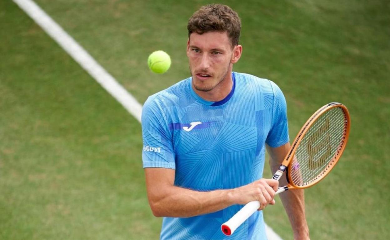 Pablo Carreño prepara en Mallorca su próxima cita. 