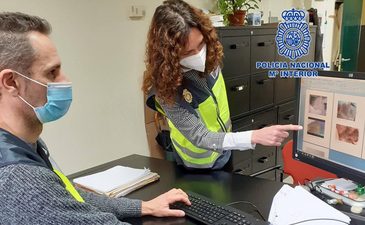 Archivos visionados por la policía