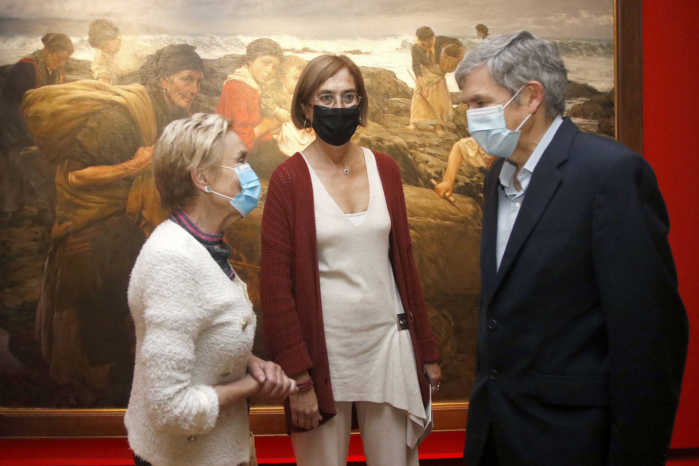 Fotografías realizadas durante la exposición 'Ventura Álvarez Sala(1869-1919), el horizonte es el naturalismo'