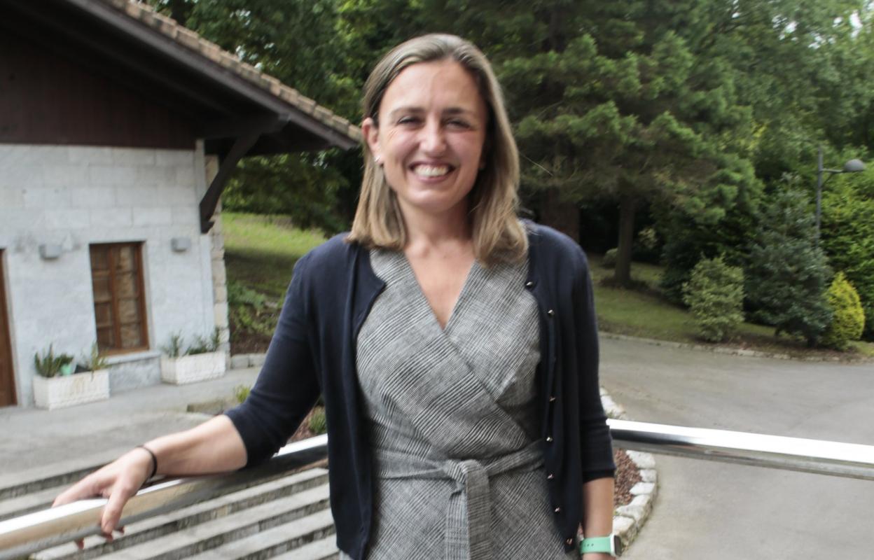 María Calvo, en la última asamblea de CAC-Asprocon. 