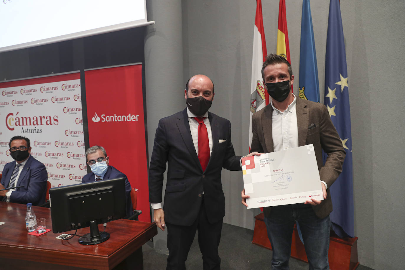 Crivencar Tierra Astur logra el galardón Pyme del Año, que distingue también a Uromac, Naeco, Tresa, Taxus y ADN Context-Aware.